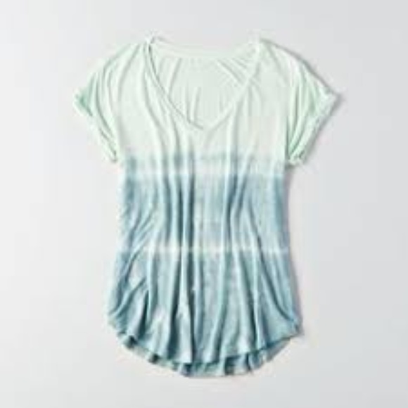 American Eagle Soft and Sexy Tie Dye Tee - Picture 1 of 4